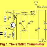 27mhz Transmitter And Receiver Circuit Diagram