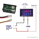 Digital Voltmeter Ammeter Wiring Diagram